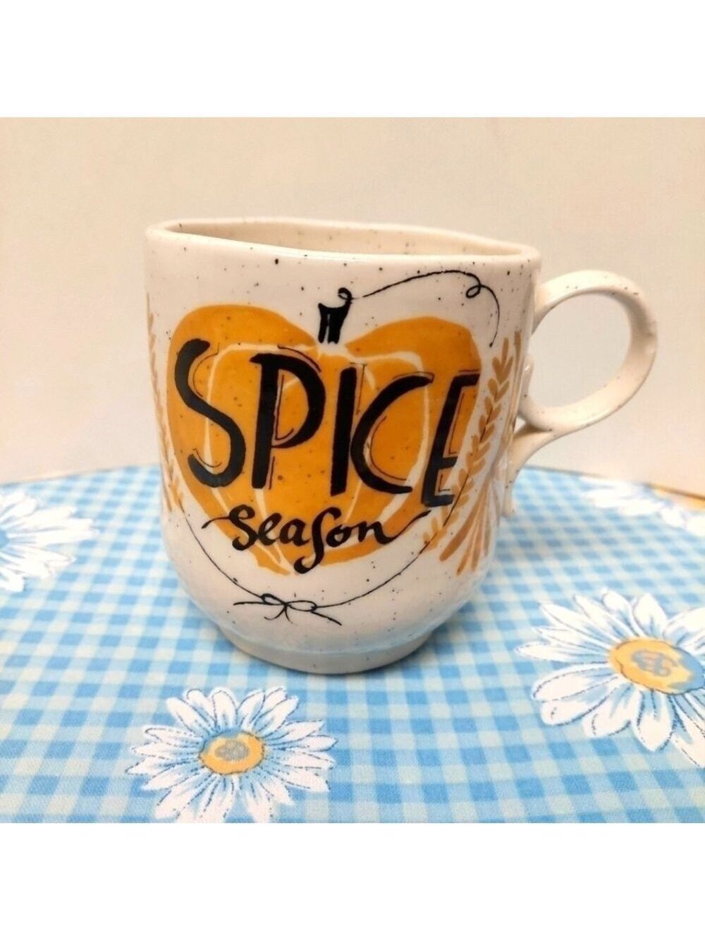Anthropologie 4" Spice Season Stoneware Mug